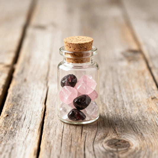 kristalu-komplekts-attiecibam-roza-kvarcs-granats-dzidrais-kvarcs-marredeco