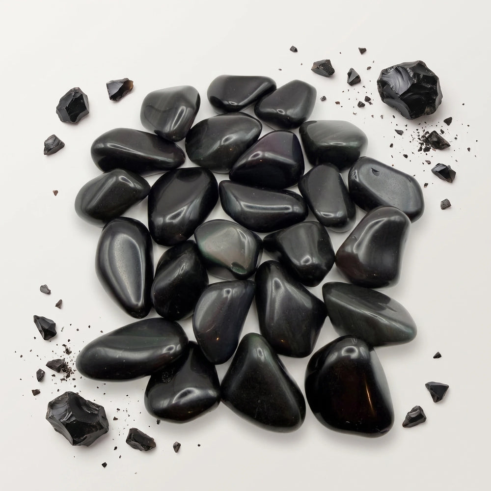 Varavīksnes Obsidiāns